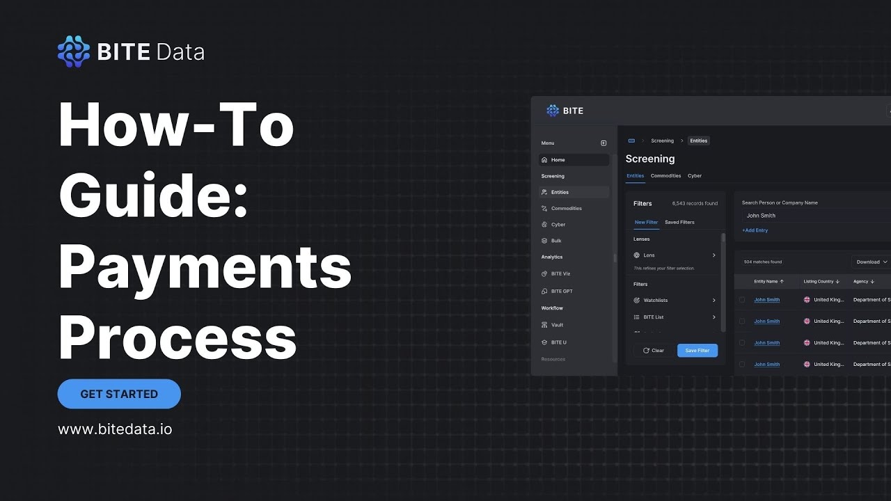 Payments Process How To Guide