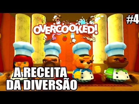 Overcooked - PS4, Xbox One e PC - O CASAL VAI PARA A COZINHA