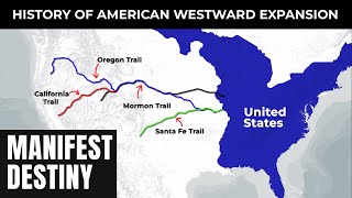 Westward Trails Explained: Mormon Trail, Oregon Trail, California Trail, Santa Fe Trail- DOCUMENTARY