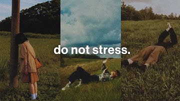 God says to not stress.