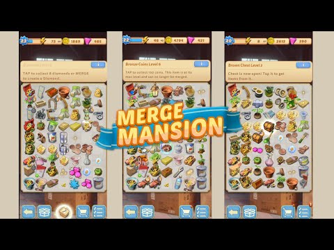 How to get more coins, diamonds and rare parts | Merge Mansion