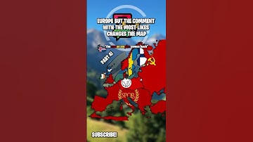 the comment with the most likes changes Europe (part 4) #mapping #history #geography #romanempire