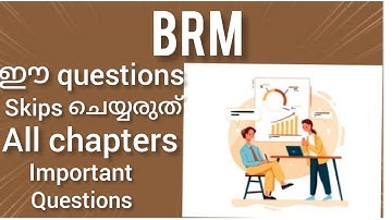 Calicutuniversity 5th semester BBA/BCOM . BRM All chapters important questions.  #calicutuniversity