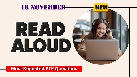Read Aloud PTE Speaking | Timer and Answers | Real Exam Questions November 2025