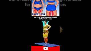 The Quickest Inner Thigh Gap Routine #efficient #results #shorts