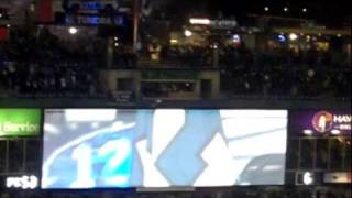 Bill Russell Raising the 12th Man Flag at Centurylink Field