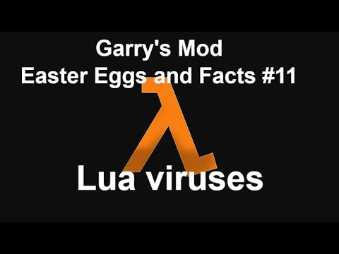 Garry's Mod Easter Eggs and Facts #9 The G-man Virus 