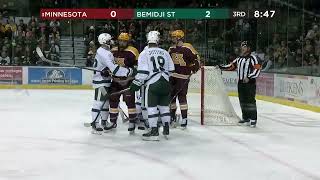 Bemidji State Men's Hockey Highlights vs No. 3 Minnesota (Nov. 16, 2024)