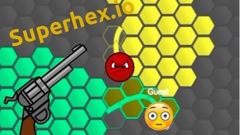 NEW .IO GAME!!! Insane Superhex.io Gameplay Slither io + Splix.io