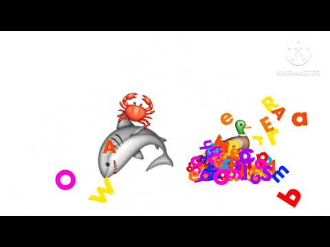 Word World Fruit Cha Cha Duck Shark Crab Break The Fruits With Word World Font 