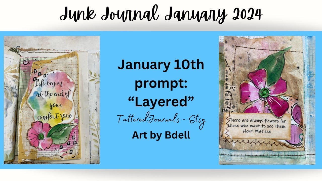 Junk Journal Weekly Challenge Has Begun! – Helen Jeanne