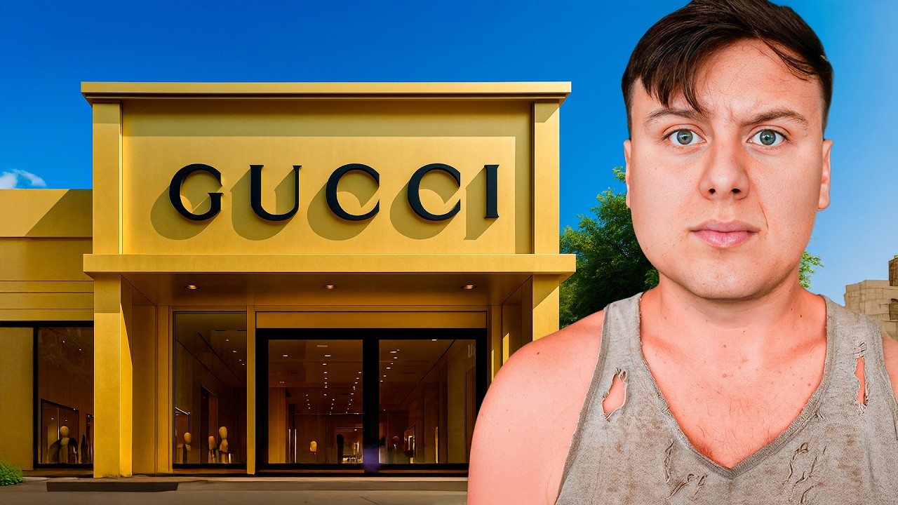 Fui a Las Tiendas Más Lujosas Como Albañil