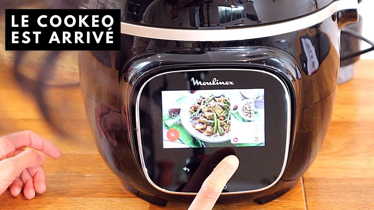 COOKEO TOUCH WIFI, mise en route : nettoyage, configuration wifi, suggestion de recette