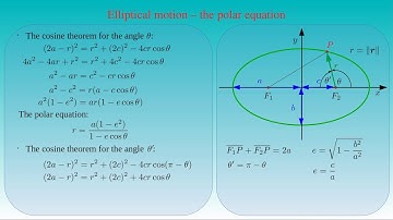 Elliptical motion in kinematics