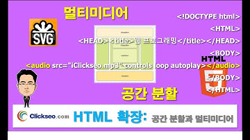 02-02.(Web) HTML 확장:  공간 분할과 멀티미디어
