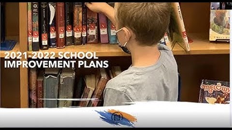 Introduction Video to School Improvement Plans for 2021-2022
