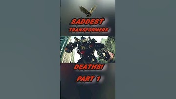 SADDEST DEATHS In TRANSFORMERS HISTORY #transformers #movies #optimusPrime #shorts #youtubeshorts