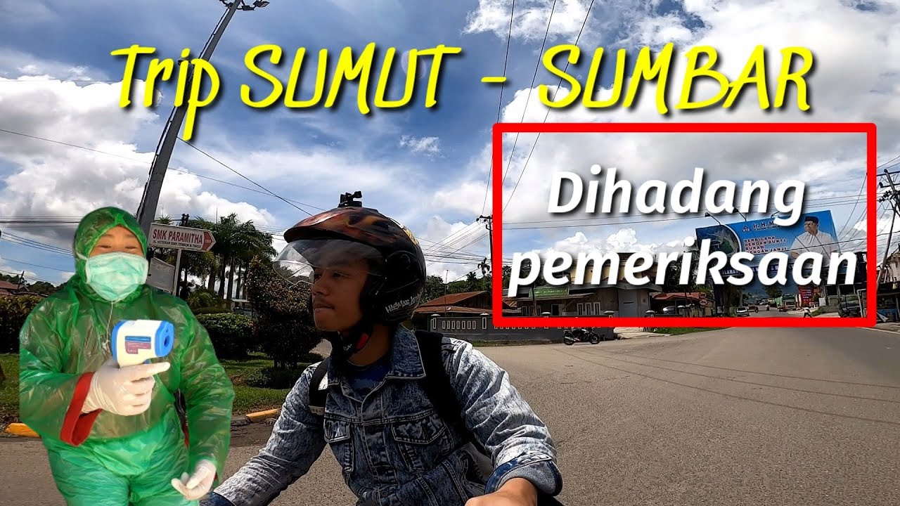 PERJALANAN NAIK SEPEDA MOTOR  KE 2 PROVINSI cuma pake 