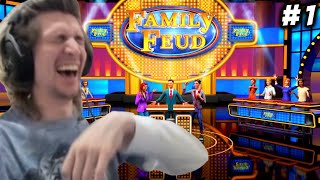 xQc Plays Family Feud With Stream Snipers - Part 1 (with chat)