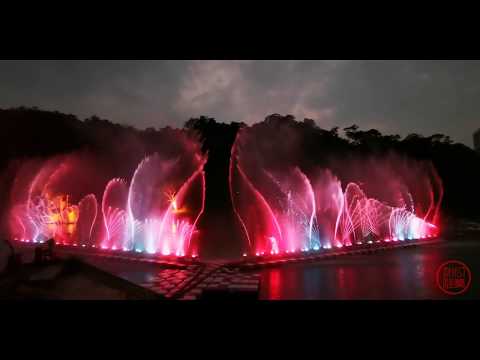 2019碧潭水舞秀  曲目2 : 豆豆龍
