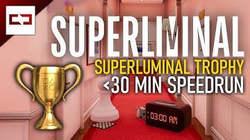 Beat Superliminal under 30 minutes | PS4 How To Get 