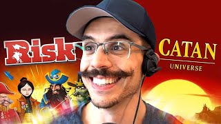 Friendship Ruining Day! (RISK & CATAN UNIVERSE W. FRIENDS) | !twitch