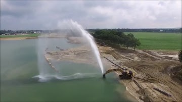 Submersible dredge pump  bơm chìm thủy lực được gắn theo máy xúc