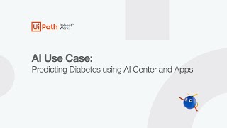 AI Use Case: Predicting Diabetes using AI Center and Apps screenshot 4