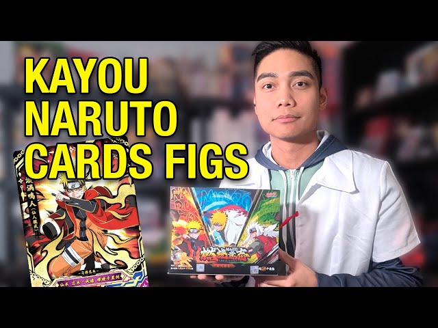 NEW Naruto Cards Kayou Figure Blind Box Box Opening - YouTube