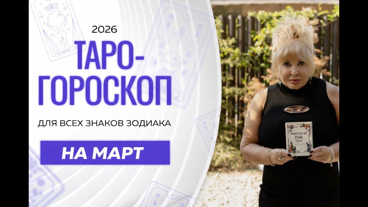 Гороскоп на март от Ирэны Ивановой