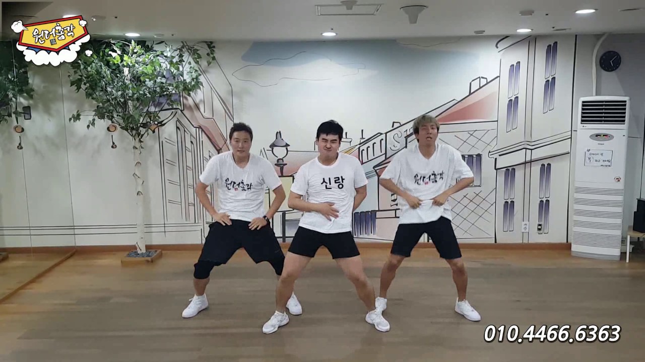 [원더총각] 신랑참여 결혼식 댄스 연습영상 '싸이-연예인'