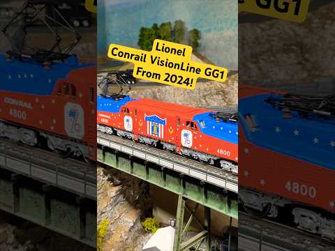 Lionel VisionLine Conrail Bicentennial GG1! A custom run done my Mr. Muffins Trains in 2024! #trains
