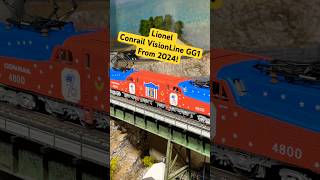 Lionel VisionLine Conrail Bicentennial GG1! A custom run done my Mr. Muffins Trains in 2024! #trains