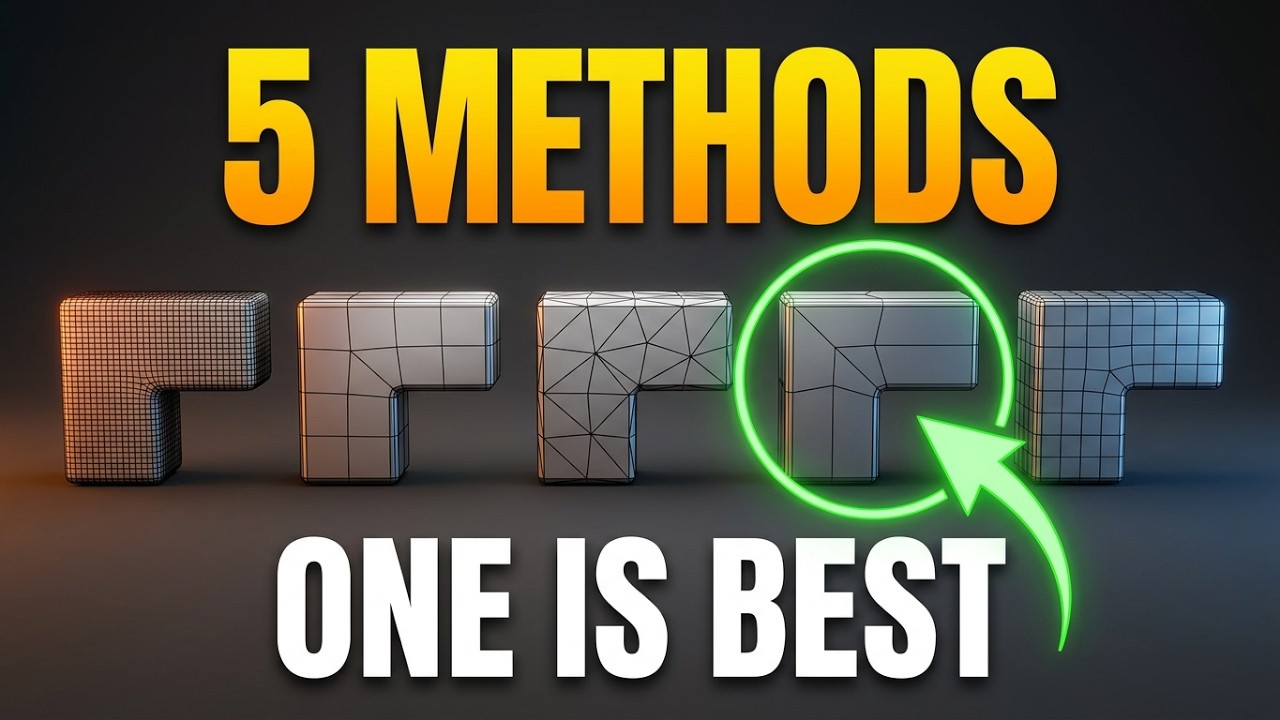 How To Fix Bad Subdivider For Different Topology - YouTube