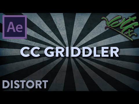 After Effects Tutorial: Distort: CC Griddler
