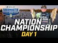 Day 1 of 2025 BASS Nation Championship at the Mississippi River