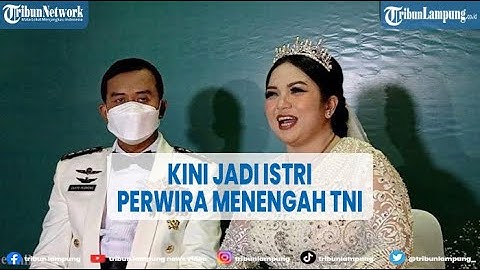 Penyanyi Joy Tobing Menikah Lagi, Kini Jadi Istri Perwira Menengah TNI @TRIBUNLAMPUNGNEWSVIDEO