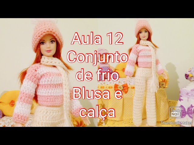 Roupinha Barbie em croche cores, Elo7 Produtos Especiais
