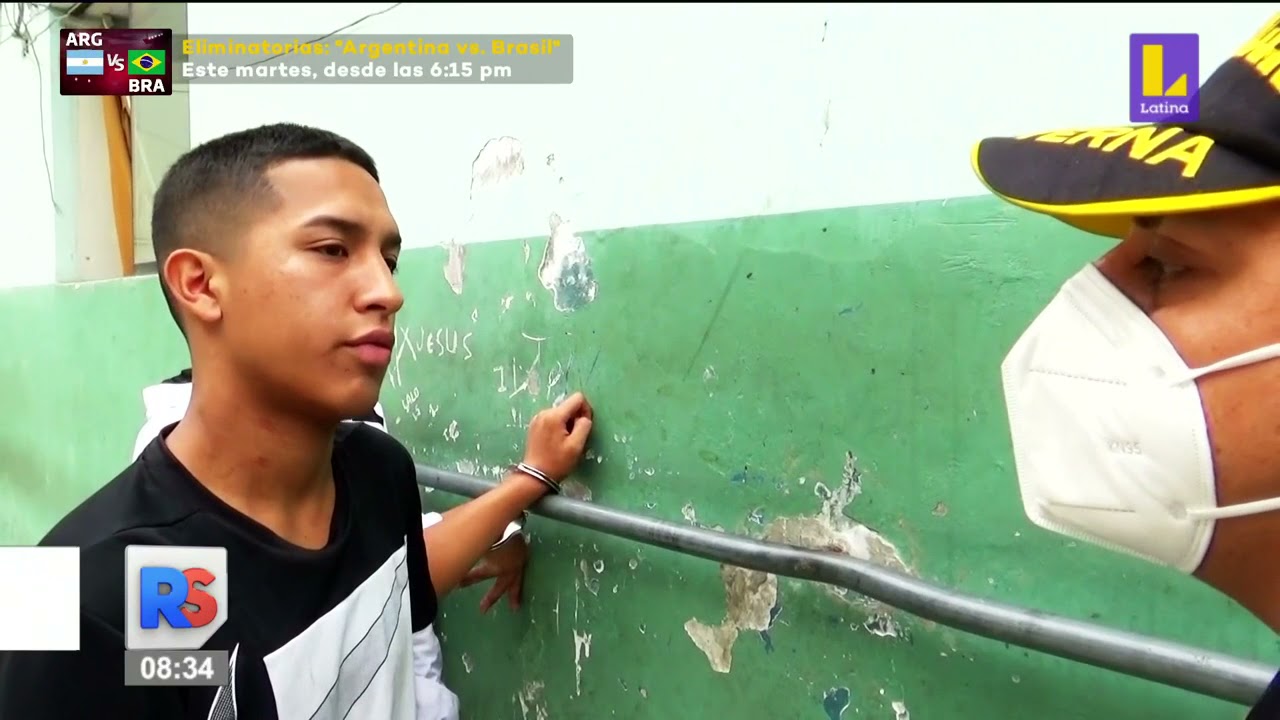 La sexta caída del ``Sin Arreglo´´ , un delincuente peligroso y reincidente.