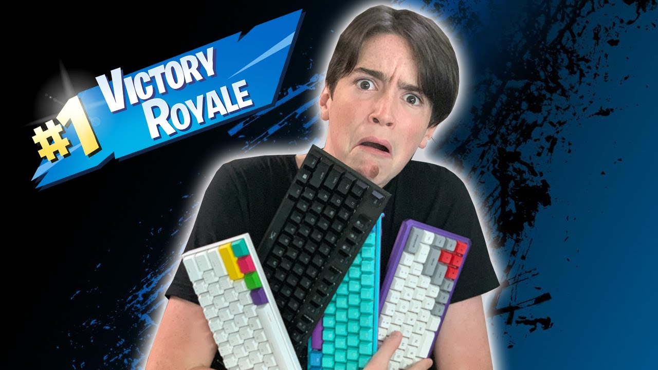 После каждого убийства в Fortnite я меняю клавиатуру!