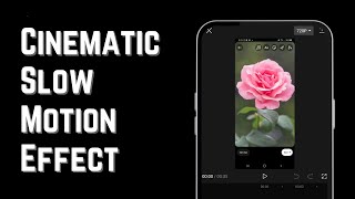 Cinematic Slow Motion Effect | How to Use Speed Curves in Capcut
