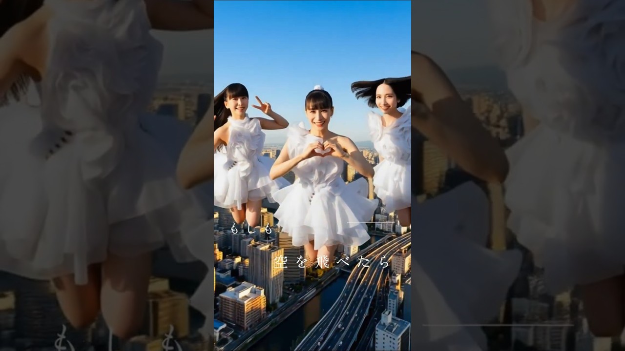 Perfume ~もしも空を飛べたら~画像生成AI Nano Banana 2と動画生成AI Seedance 2.0 Fast、Domo AIを使ってPerfumeの動画を作ってみました