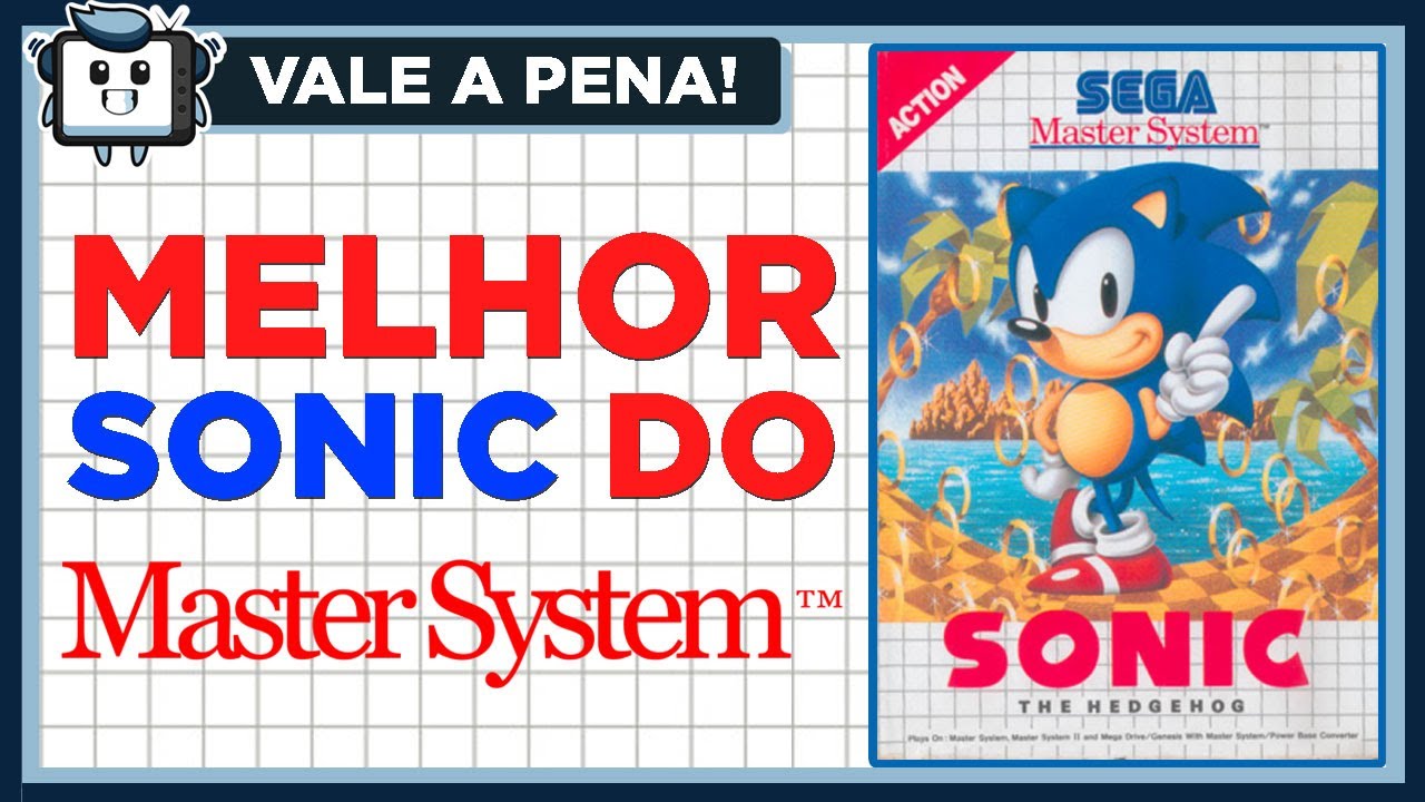 Sonic the Hedgehog de Master System | Análise e História | Canal FatorGeek