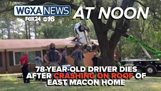 Man dies after car lands on East Macon home, Georgia officials visit Macon ahead of midterms
Youre watching WGXAs Digital Newscast at Noon.
Keep up with our latest stories here: https://wgxa.tv/ Man dies after car lands on East Macon home, Georgia officials visit Macon ahead of midterms