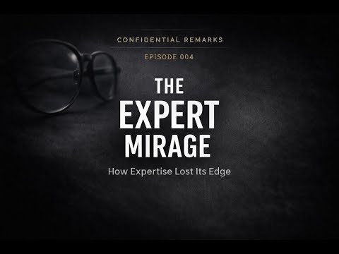 Video thumbnail for The Expert Mirage: How Expertise Lost Its Edge.
