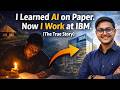 I Learned AI on Paper. Now I Work at IBM. (The True Story) | Tensor Thinks