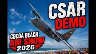 USAF CSAR DEMO 🔥 Pavehawk Rescue Mission | Cocoa Beach Air Show 2026🔥🚁