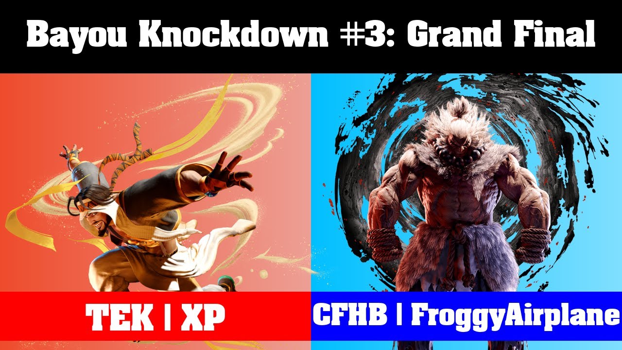 [Bayou Knockdown #3] Grand Final - XP (Rashid) vs FroggyAirplane (Akuma)