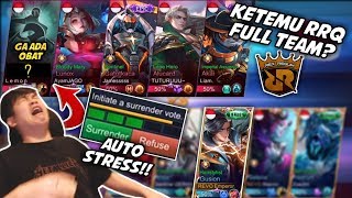 RANKED KETEMU RRQ FULLTEAM?? AWALNYA SIH UDH MENANG, TAPI AKHIRNYA...