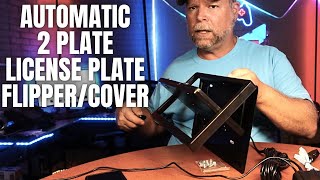 Electric License Plate Bracket Holder | Plate Flipper